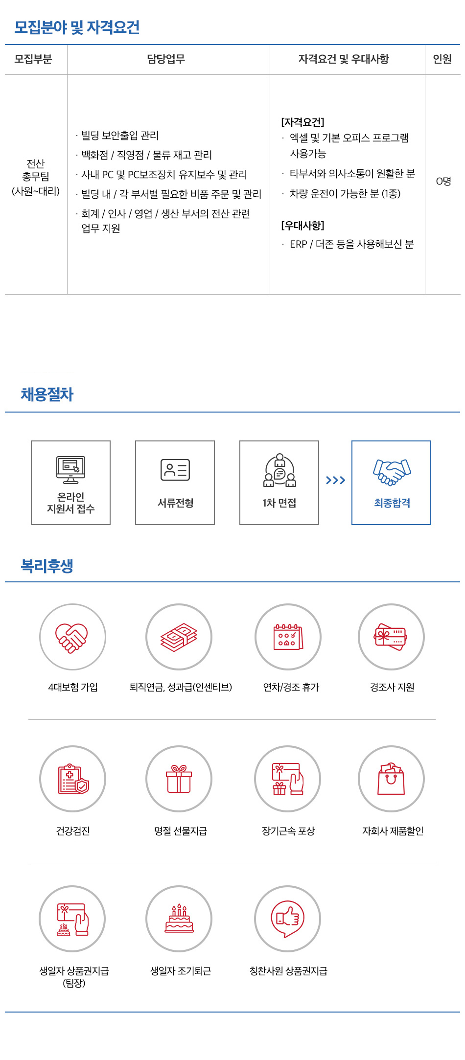 [(주)디엔제이머첸다이즈] [동진침장그룹] 전산총무팀 채용(사원~대리) - 사람인